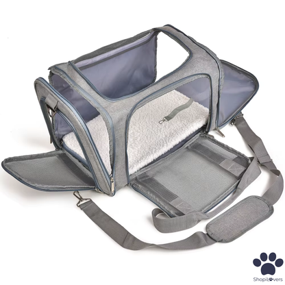 Sac de Transport Aérien pour Chien & Chat –  Robuste et Confortable