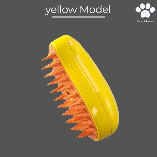 Brosse à Vapeur Pour Chats et Chiens- Avec Réservoir d'Eau et d'Huile Essentielle