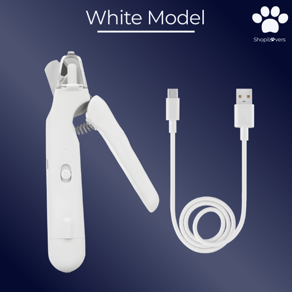 Coupe-griffes LED + Ponceuse pour Chiens et Chats Avec Lumière LED- Evite Bléssures et Saignements