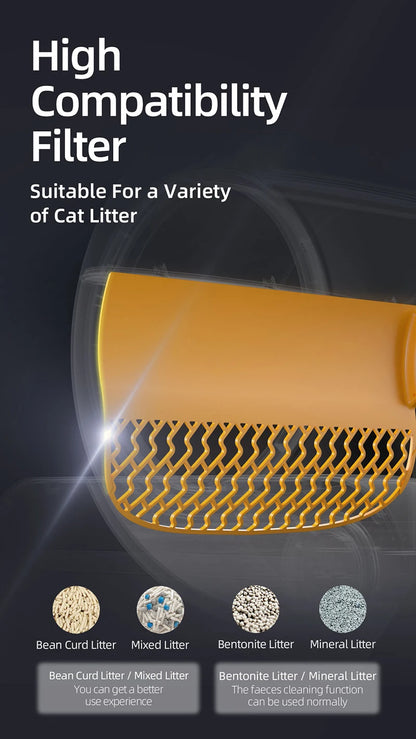 Litière Connectée Inteligente Autonettoyante 65L – La Révolution du Confort Félin