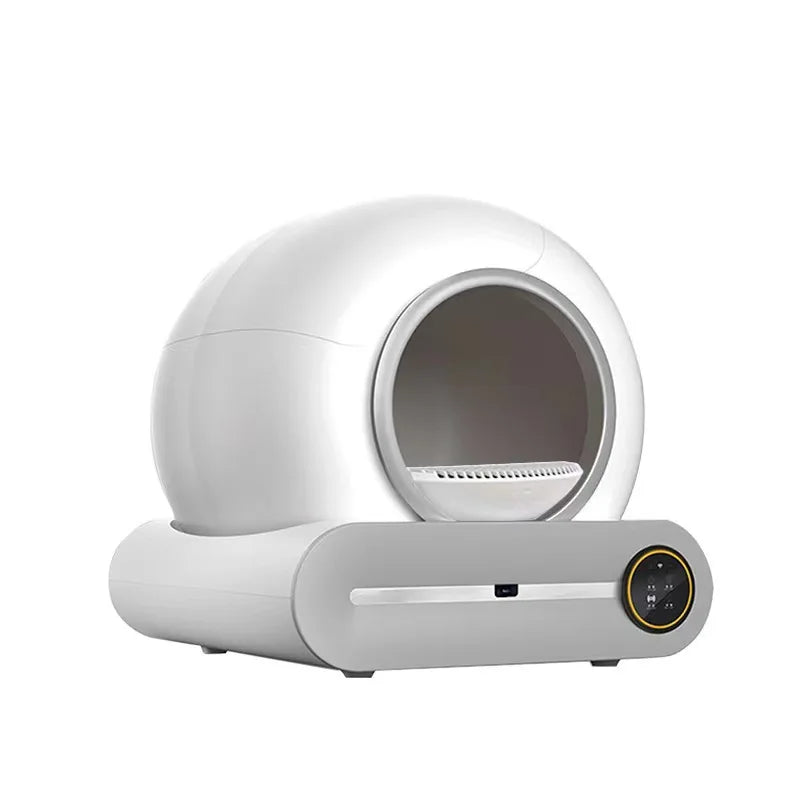 Litière Connectée Inteligente Autonettoyante 65L – La Révolution du Confort Félin