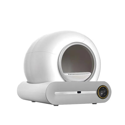 Litière Connectée Inteligente Autonettoyante 65L – La Révolution du Confort Félin