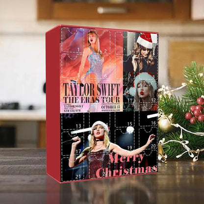Calendrier de l'Avent Taylor 2025 avec pendentif 2D surprises ! Acrylique 2D à suspendre- Noel 2025