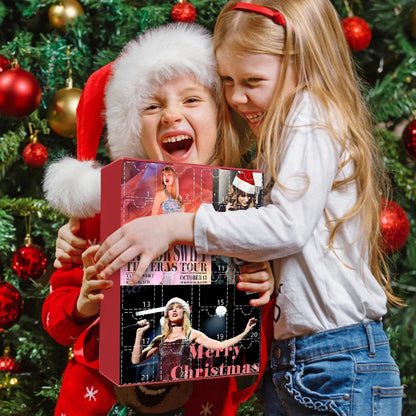 Calendrier de l'Avent Taylor 2025 avec pendentif 2D surprises ! Acrylique 2D à suspendre- Noel 2025