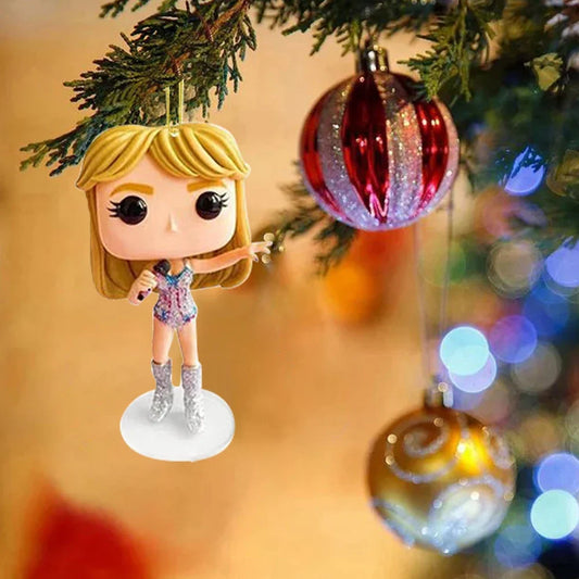 Calendrier de l'Avent Taylor 2025 avec pendentif 2D surprises ! Acrylique 2D à suspendre- Noel 2025