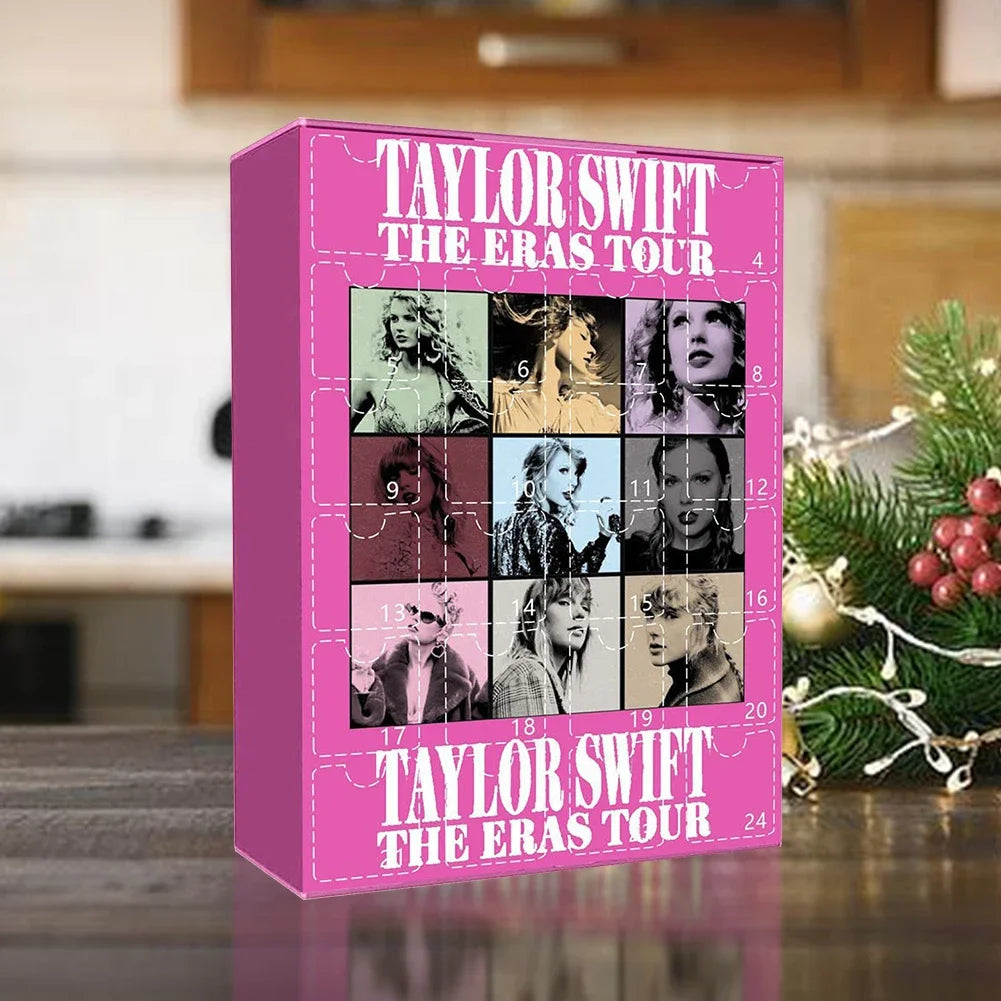Calendrier de l'Avent Taylor 2025 avec pendentif 2D surprises ! Acrylique 2D à suspendre- Noel 2025
