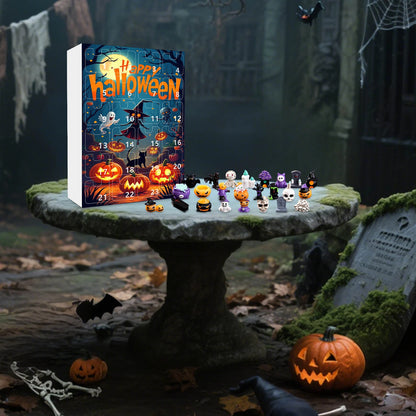 Calendrier de l'Avent Halloween 2025 avec 24 surprises d'horreur