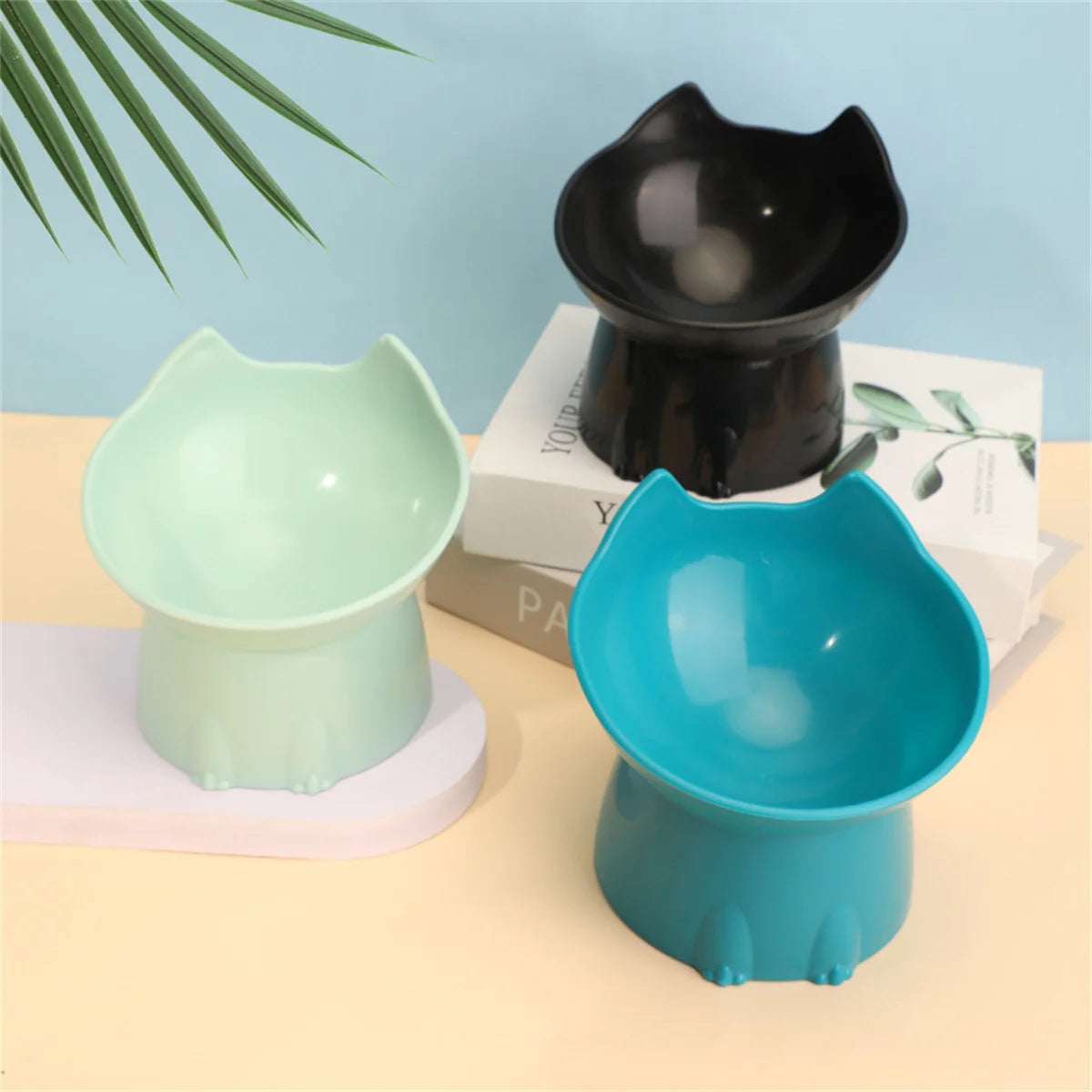 Gamelle Surélevée Chats WhiskerWare – Confort & Élégance