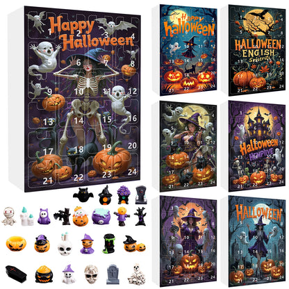 Calendrier de l'Avent Halloween 2025 avec 24 surprises d'horreur