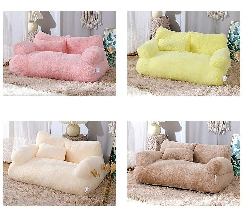 Le Mini Canapé en Peluche - Le Luxe Confortable Pour Votre Chat