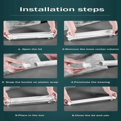 Distributeur de Film Étirable Magnétique- Film PVC ou Aluminium