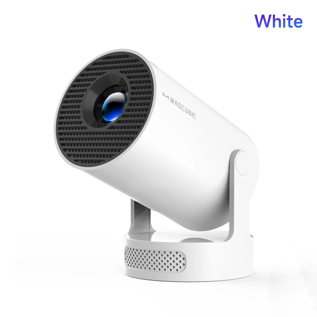 Projecteur Portable Magcubic HY300 Pro+ 4K Android 11 8000 Lumens WiFi 6 BT5.4 Cinéma Extérieur Haut-parleur HiFi 5 W Prise en charge HD 720P