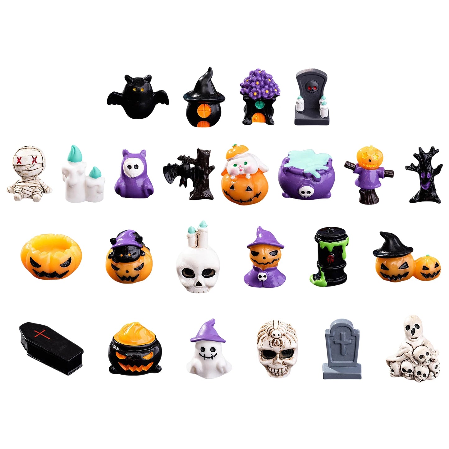 Calendrier de l'Avent Halloween 2025 avec 24 surprises d'horreur