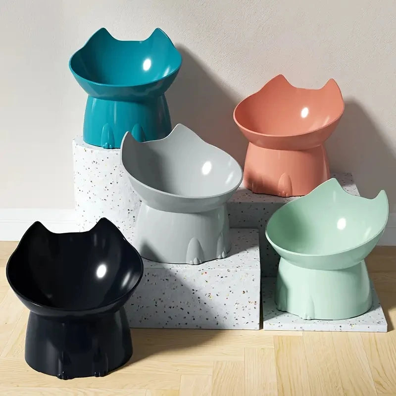 Gamelle Surélevée Chats WhiskerWare – Confort & Élégance