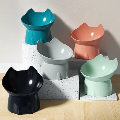 Gamelle Surélevée Chats WhiskerWare – Confort & Élégance