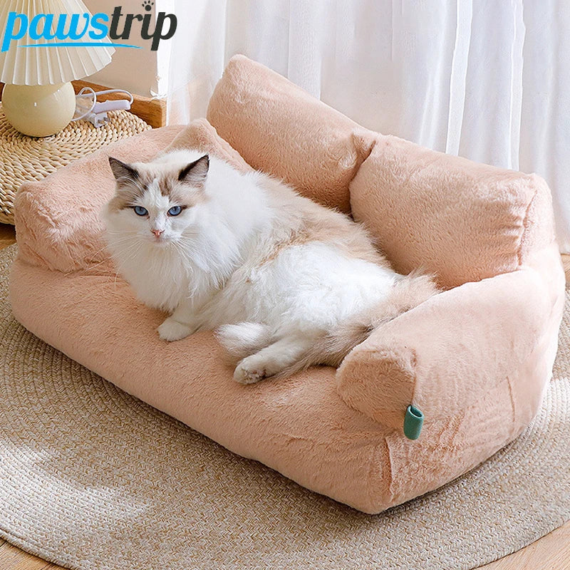 Le Mini Canapé en Peluche - Le Luxe Confortable Pour Votre Chat