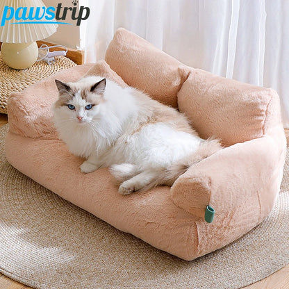 Le Mini Canapé en Peluche - Le Luxe Confortable Pour Votre Chat