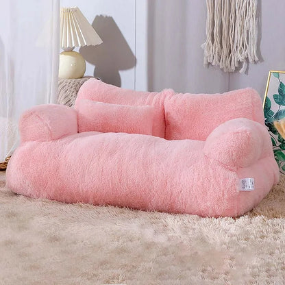 Le Mini Canapé en Peluche - Le Luxe Confortable Pour Votre Chat
