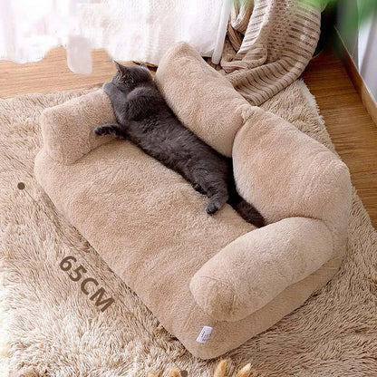 Le Mini Canapé en Peluche - Le Luxe Confortable Pour Votre Chat