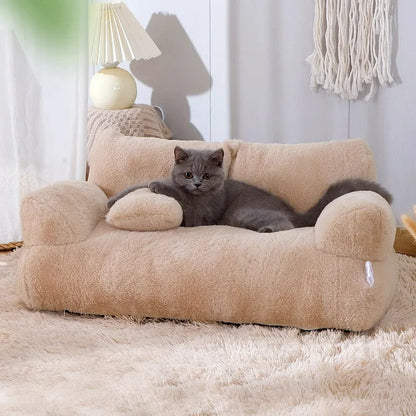 Le Mini Canapé en Peluche - Le Luxe Confortable Pour Votre Chat